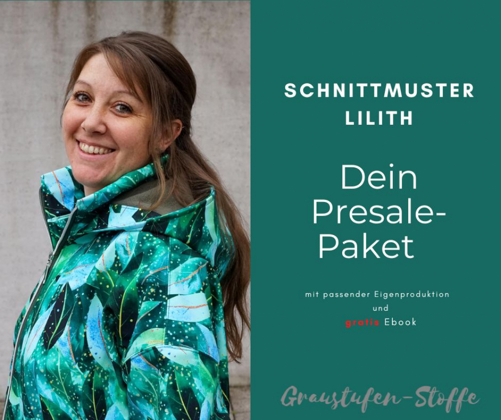 Dein Presale-Paket mit Gratis Schnittmuster - Windbreaker LILITH & deine Wunsch-Eigenproduktion*